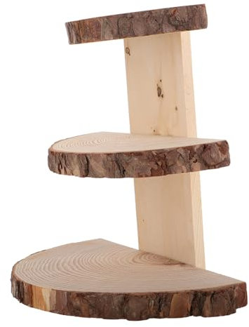 Alipis Supporto Per Dolci in Legno A Più Livelli Per Esporre Cupcake Da Matrimonio