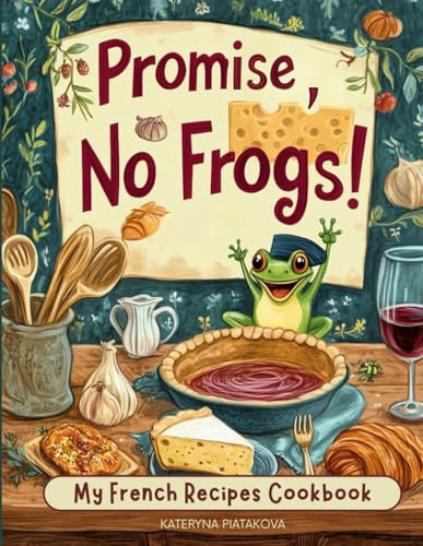 Promise, No Frogs! My French Recipes Cookbook: Real French Food That’s Simple, Delicious, and Totally Doable (No Snails, Either—Promise.) (Happy Kitchen)