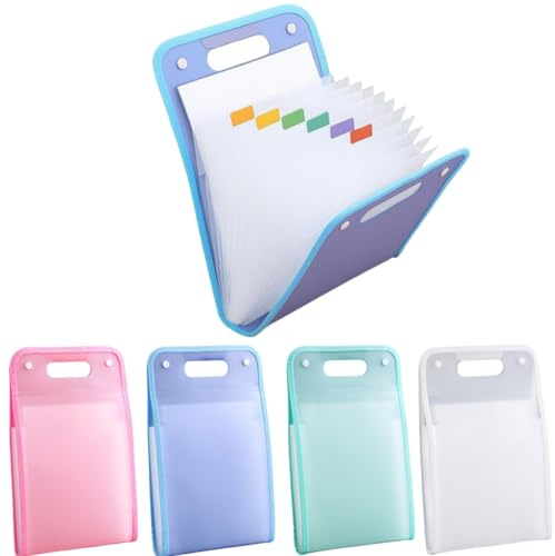 Fächermappe mit 13 Fächer,Zeugnismappe Mädchen Jungen,Dokumentenmappe A4,mappe mit fächern,mappe a3 für zeichnungen kinder,heftbox a4 schulranzen,schnellhefter durable,a3 kunstmappe