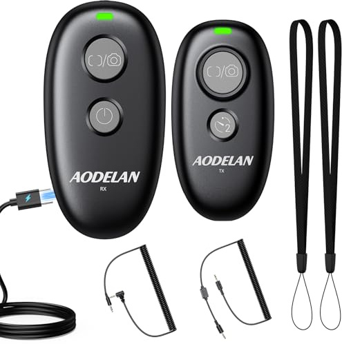 Upgrade for Fujifilm Rechargeable Wireless Camera Remote Control,AODELAN Shutter Release Compatiable with Fuji X-S20, X-S10,X-A5,X-T100,X-T50,X-H1,XF10,X-T200,X-E4,GFX 100II,X-M5,GFX100RF,X-E5