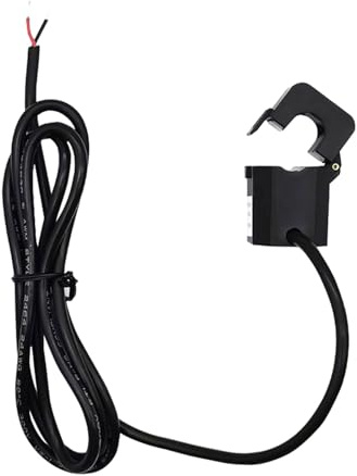 Fafeicy Contatore di Energia WiFi, Plastica, Monitor di Potenza in Tempo Reale, Pinza Amperometrica da 80 A per Uso Domestico Ed Elettrodomestici