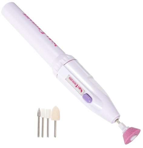 SEWACC Macchina per Unghie Elettrica Portatile per Manicure e Pedicure Trapano Levigatore per Unghie Acriliche e Gel Strumento Compatto per Saloni e Uso Domestico Design Ergonomico