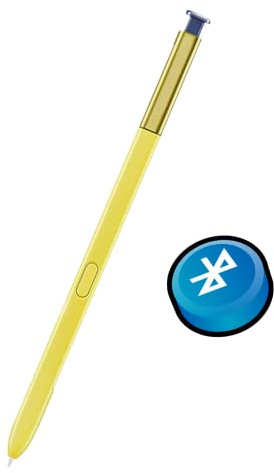 Galaxy Note 9 S Pen mitBluetooth Ersatzstift Ersatz für Samsung Galaxy Note 9 N960 alle Versionen S Pen, Galaxy Note 9 S Stift (Gelb)