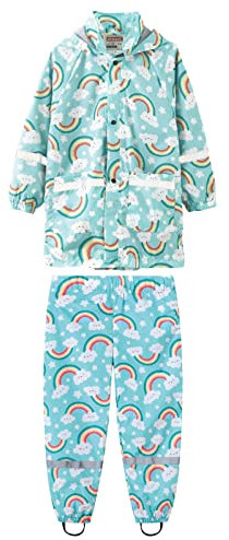 Kinder Regenhose Winter Regenponcho Regenmantel Steppjacke Kleinkind Kinder Jungen Mädchen Regen Latzhose Winddicht wasserdicht Schlamm-Jumphat NylonWaterdichte Casualkids Regenanzug Jungen 152 B028