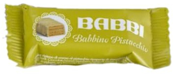 Idea Wafer al Pistacchio Ricoperti di Cioccolato Bianco, Prodotti da Babbi, Confezione da 500 g