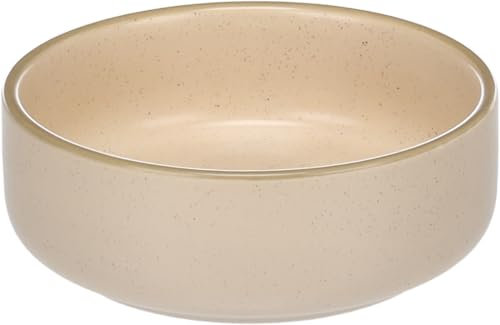 Flamingo Gamelle pour la Nourriture et l'eau Lado Beige – 350ml – pour Chien ou Chat | en Mélamine Résistante, Antidérapante et Facile à Nettoyer