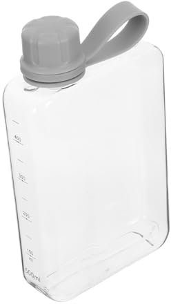 PAMINGONO Bouteille Eau Plate Flasque Portable pour Sport Voyages Études Étanche pour Étudiants