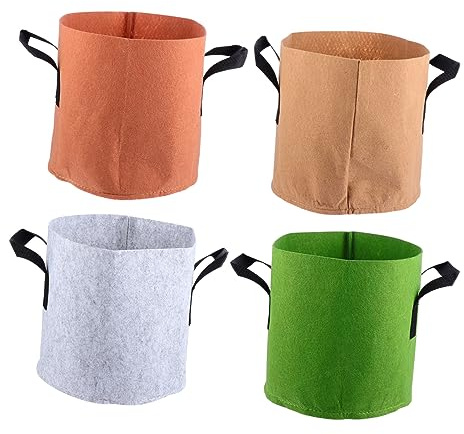 TOYANDONA 4 Piezas Cultivo para Plantas de Macetas para Cultivo de Plantas al Aire para Jardín