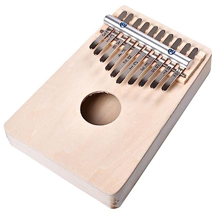 ARTSEWPLY Portable Kalimba Daumenklavier Fingerklavier Musikinstrument Leicht Kompakt Für Anfänger Zum Üben Und Melodien