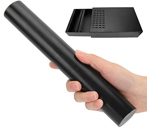 Ladieshow Coffee Ground Box Rod, 9.3inch Polyurethane Plastic Grounds Espresso Knock Box,Durable Coffee Knock Bar Knock Box Rod for Drawer Type Knock Box (Black)