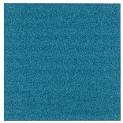 Nylon Teppichfliesen 50x50 cm - Edinburgh - selbstliegend & rutschhemmend - Fliesen Teppichboden Auslegware Fußbodenbelag - in vielen Farben erhältlich & kreativ kombinierbar (Türkis EDG135F07)