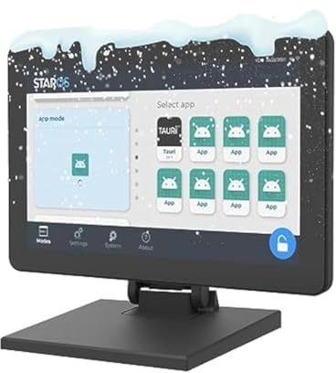 Glory Star Magnetar 15.6 Outdoor Touchscreen Computer|4GB DDR3,32GB|IP65|Front Glass w/UV Protection|Optical Bonded Touch| IK07|Free Kiosk Lockdown App (MAG156 399 + FIX028)