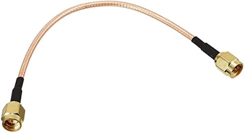 XYWHPGV Tono oro 15 cm Lunghezza cavo Connettore adattatore coassiale RF maschio da SMA a jack maschio SMAMA(9b46d f09fb 035c3 7b2bd 21b85 286aa