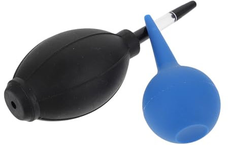 GOOHOCHY 2pezzi Lampadina Per Lavaggio Auricolare Pulizia Orecchie Per Ragazzo Ragazza e Adulti Punta Liscia e Bocca Sottile Per Rimuovere Cerume e Polvere Portatile e Affidabile Da Usare