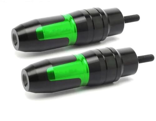 HZBHD Sturzschutz Motorrad-Sturzpads Schutzzubehör Für Kawasaki Z1000SX Z 1000SX Z1000 SX Auspuffschieber Sturzschutz Crashschutz(Green 2)