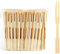 200 Pcs Couverts jetables en bois, Mini Fourchettes à Fruits, Fourchettes à Dessert