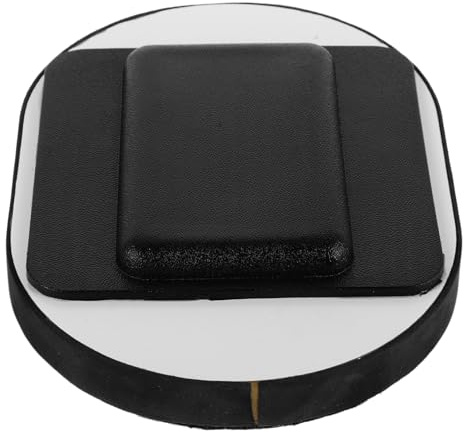 ibasenice Drum Silencer Pad Adhesive Rubber Quiet Cymbal Practice Pad for Bass Drum Noise Control Vibration Isolation Sound Dampeners