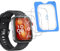 Vanrain Vetro Temperato per Huawei Watch Fit 4 Pro, 3 Pezzi Pellicola Protezione Schermo con Telaio per l'installazione, Durezza 9H HD Definizione Anti Graffio Niente bolle
