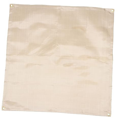 Happyyami Fire Blanket Fire Resistance Cloth for Barbecue Insulation Pad Protects Outdoor Cooking Area Heat Resistant Mat