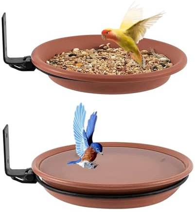 Mangeoire Pour Oiseaux À Accrocher Dans Les Arbres Nourriture, Bain, Bols, | Station D'Alimentation En Eau Pour Oiseaux Pour Extérieur Intérieur Jardin Patio Balcon Pelouse Ar