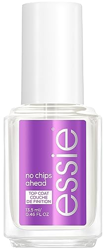 Essie - Vernis Top Coat Anti-Écaillement - Avec de la Résine Acrylique - Protection & Tenue de la Couleur - No Chips Ahead - Contenance : 13,5 ml