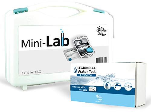 C4Hydro Legionellen Test Starter-Pack • Wassertest • Verhindert die Legionellose innerhalb von 48 Stunden • Analysiert die Qualität Ihres Wassers.