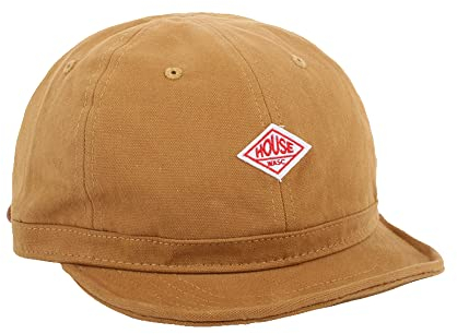 CLAPE Short Brim Cap Herren Damen Cotton Baseball Cap Verstellbar Basecap Kurzer Schirm Sommer Outdoor Cappy Atmungsaktiv Cycling Cap Khaki BB5