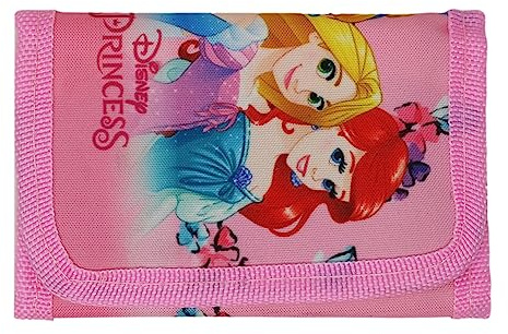 Theonoi Portafoglio per bambini per ragazzi e ragazze, principessa, 9 x 13 cm, Fumetto