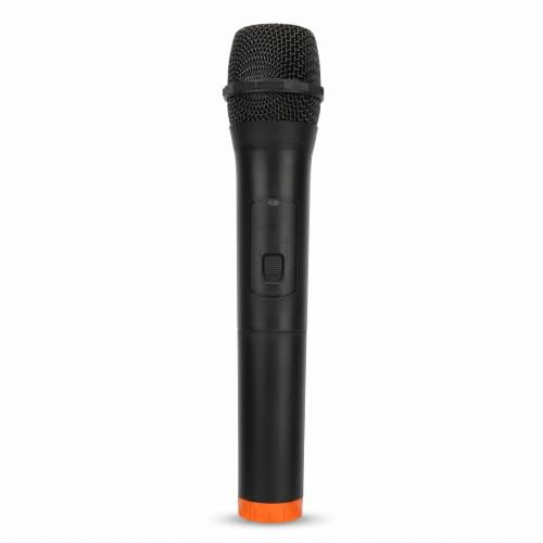 Système de Microphone sans Fil Portable VHF, Ensemble émetteur de Microphone sans Fil Professionnel à Piles, Micro de Réception USB pour Chanter, karaoké, Discours, Mariage