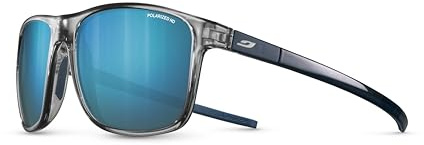 Julbo Sonnenbrille - THE STREETS - Herren - Grau Durchscheinend/Blau - Polarisierte Kategorie 3