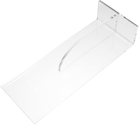 ABOOFAN Carol - 1 rascador acrílico con borde afilado, peine para tartas, cortador de borlas, herramienta de alisado de pasteles, herramienta de horneado, boquilla de borde, fondant, para galletas