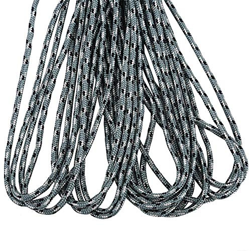 Yctze Paracord Multifonction de Brin de 2 Mm de Diamètre pour Le Camping, l'escalade et la Corde à Attacher (15M)