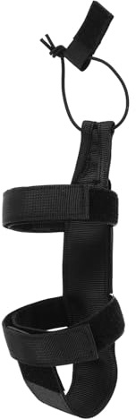 Mikinona Housse de Bouteille Eau Réglable avec Sangle Porte-Bouteille Nylon Léger pour Sport Randonnée Cyclisme et Activités Extérieures Compatible avec Gourdes et Bouteilles Plastiques