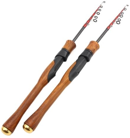 Fiskspön, UL-modulerat utdragbart flugspö Lätt rakt handtag Hästmunnsdesign(168cm)