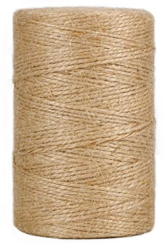 Vivifying Filo di iuta marrone, 200 m, per immagini da giardino, piante, fai da te