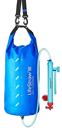 LifeStraw Mission, kompakter Wasserreiniger mit hohem Volumen, versch Varianten 12 Liter