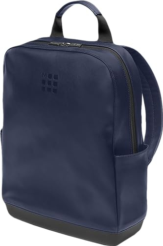 Moleskine Zaino in Pelle Collezione Classic, Zaino per PC compatibile con Tablet, Laptop iPad fino a 15, Dimensioni 32 x 42 x 11 cm, Colore Blu Zaffiro