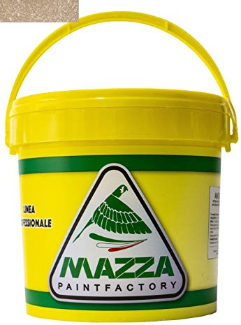 MAZZA Pittura Decorativa Per Interni Effetto Antiche Terre Lt 5 Magic Paint Colorificio Vernice Muro Effetto Multicolor Puntinato Idropittura Murale Colorata (Fango Chiaro Mp2053)