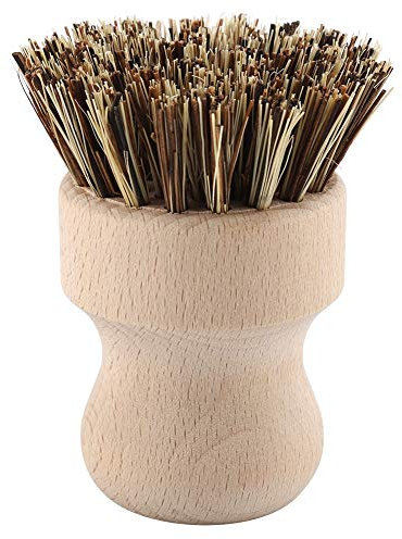 Beech Sisal Silk Pot Sink Cleaning Brush Vegetable Natural and Environmentally Friendly Brush