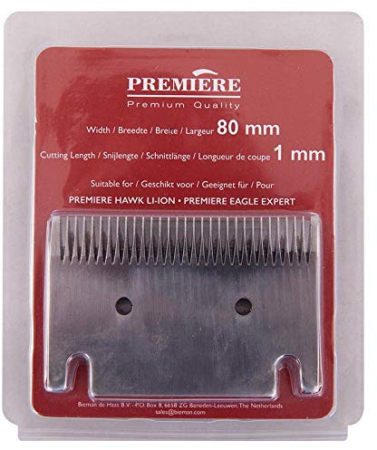 BR Premiere - Cuchillo de afeitar (hoja de 80 mm, talla única)