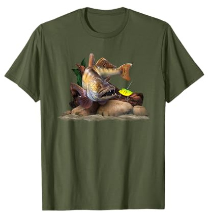 Équipements pour la pêche au sandre T-Shirt