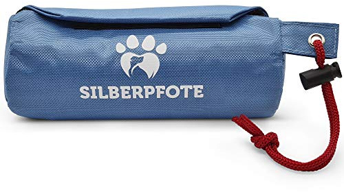 Silberpfote® Futterbeutel für Hunde - Hunde Futterdummy zum Apportieren - Leckerlibeutel für Leckerli (Nass und Trockenfutter)- Erziehungshilfe für deinen Hund
