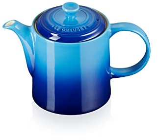 Le Creuset Grand tekanna, emaljerat stengods, 1,3 liter, serverar 4 koppar, Azure, 80703132200003