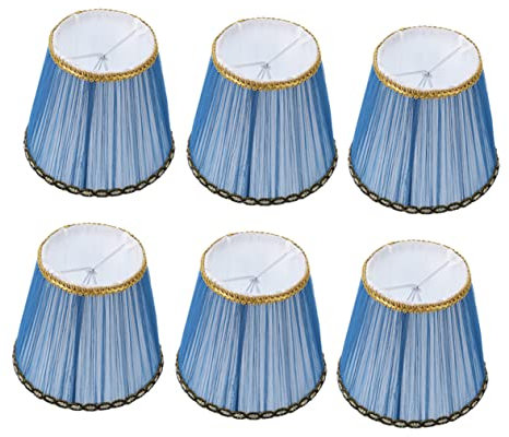 DOITOOL 6stücke Stofflampenschirm Für Stehlampen Lampenbezug Aus Hochwertigem Material Passend Für Wandleuchten Und Tischleuchten Einfache Montage Lichtabdeckung Für Einweihungsgeschenke