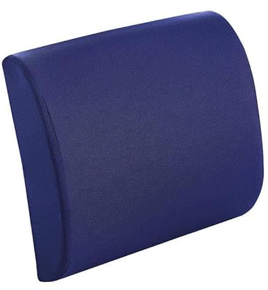 Aznar Cojín Lumbar Ortopédico Viscoelástico 31x36 cm Soporte Espalda Baja Silla Oficina Asiento Coche Postura Ergonómica Alivio Ciática Espuma Memoria Transpirable Fabricado en España