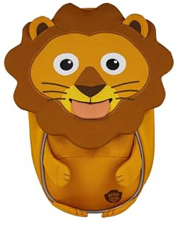 Affenzahn Kinderrucksack Kleiner Freund | Ergonomischer Kindergarten-Rucksack für Kinder von 1 bis 3 Jahren mit Reflektoren, Ziehzunge und Namensschild