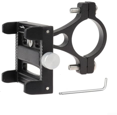 ZYWUOY Soporte multifuncional para teléfono de bicicleta, aleación de aluminio a prueba de golpes para dispositivos de navegación 4, 7 a 6, 4 (rojo)