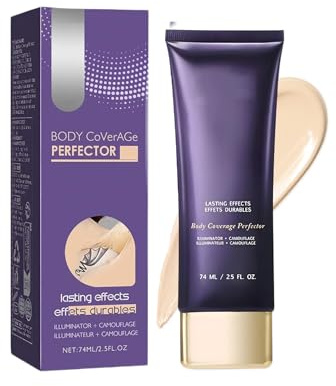 Crema correttiva per il corpo: copre le imperfezioni per un incarnato uniforme. Impermeabile e a lunga tenuta. Adatta a tutti i tipi di carnagione.