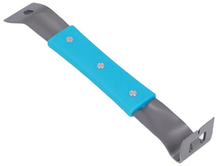 aqxreight Outil d'extraction de Clous, Levier pour le Travail du Bois, Acier Inoxydable Bleu avec Apparence de Poignée, Outil d'extraction de Clous, Barre 'extraction de, 'extraction de pour le