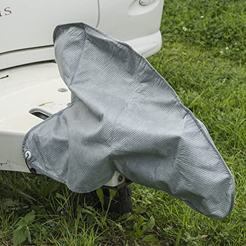 Caravan Hitch Cover Heavy-Duty Waterproof Universal Fit for Trailers & Horse Boxes 86x60cm (34x23) by Speedwellstar